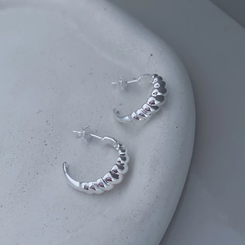 Brinco Bold Prata - comprar online