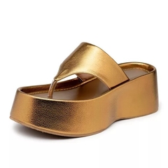 TAMANCO PLATAFORMA BRONZE - comprar online