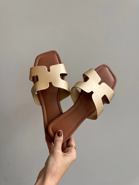 RASTEIRA H DOURADA - comprar online