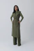 Colete Trench Coat Lizandra - Verde Militar - comprar online