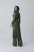 Colete Trench Coat Lizandra - Verde Militar - Camila Souza