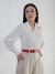 Camisa Nobreza com Gravata Decorada Off White - comprar online