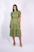 Vestido Virtuosa Laise Midi Verde - comprar online