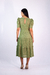Vestido Virtuosa Laise Midi Verde - loja online