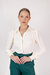 Camisa Manga Estruturada Off White