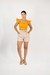 Cropped Gloria Em Laise Laranja - comprar online