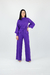 Conjunto comfy violeta modelagem design - comprar online