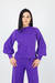 Conjunto comfy violeta modelagem design na internet