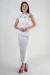 Conjunto Esplendoroso - Sintético PU Off White - comprar online
