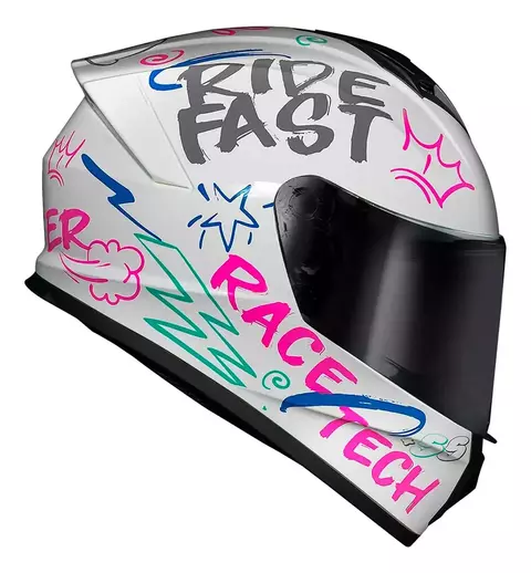 CAPAC RACE TECH HIT FAST WHUTE/PURP