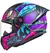 CAPAC LS2 FF810 VIGO DRILLOX MATTE PURPLE/FUCHSIA - comprar online