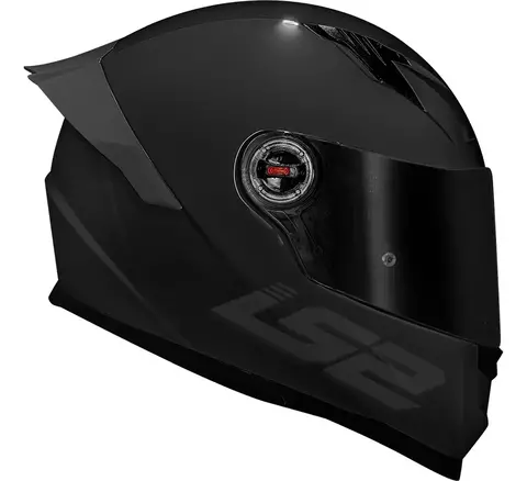 CAPAC LS2 FF358 S MONOCOLOR BLACK