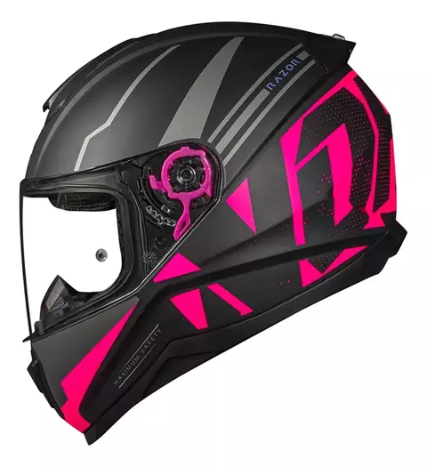 CAPAC NORISK RAZOR FUUL MATT BLACK/ PINK