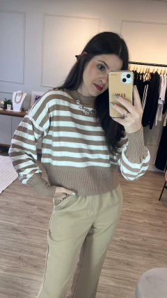 Blusa Listrada Andressa