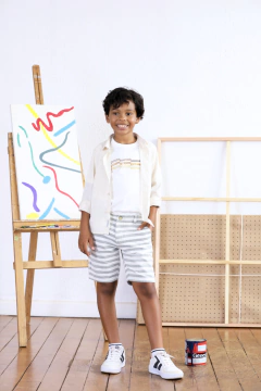 Camisa Linho Manga Longa Slim Play - comprar online