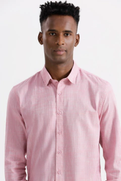 Camisa Casual Slim Manga Longa - comprar online