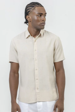 Camisa Linho Manga curta - comprar online