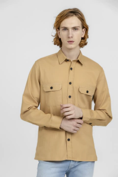 Camisa Sarja Manga Longa - comprar online