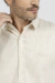 Camisa Casual Linho Manga Longa