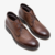 Bota Masculina Democrata Garage Dust Em Couro E Cadarço - comprar online