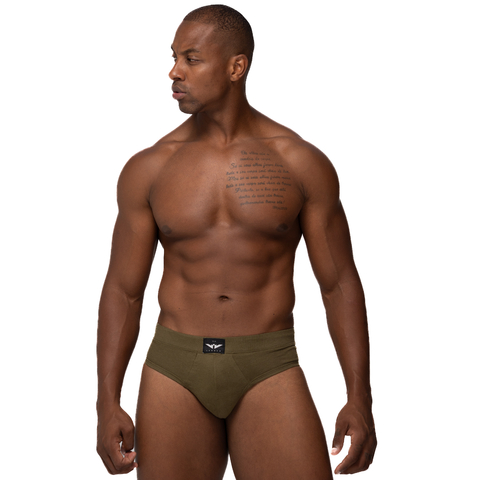CUECA SLIP VERDE - comprar online