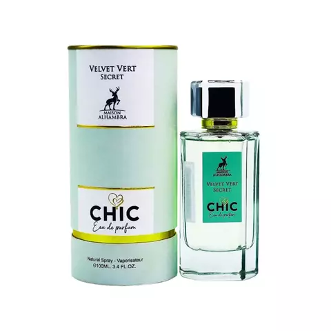 CHIC VELVET VERT SECRET EDP X100ML MAISON ALHAMBRA