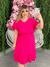 Imagem do Vestido Com Lastex E Babado