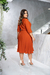 Vestido Elegante Rodado Saia Plissada Moda Evangelica - Bella Boni Moda