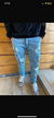 Jeans cargo roturas