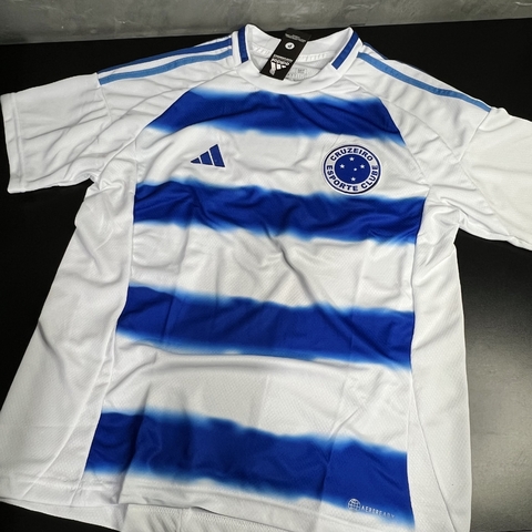 Camisa de Time Cruzeiro Branca e Azul 25/26 - comprar online