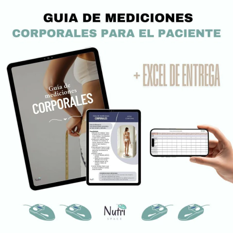 Guia de mediciones - Instructivo para el paciente + EXCEL - comprar online