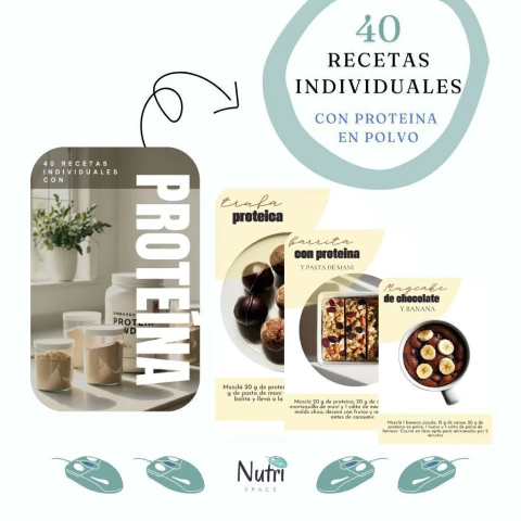 Recetario de PROTEINA EN POLVO