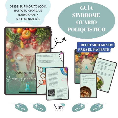 GUIA SÍNDROME DE OVARIO POLIQUISTICO + RECETARIO GRATIS
