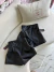 Shorts mini couro