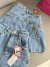 Shorts saia jeans Maryland bordado - comprar online