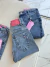 Calça jeans básica faixa rosa ref:FX598F1 na internet