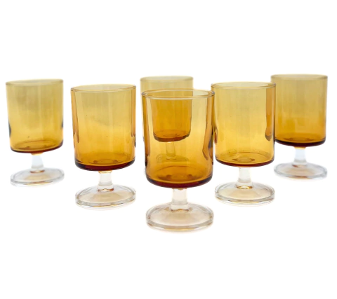 Luminarc | Conjunto com 6 Taças Francesas 70s