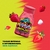 Display C/6 Potes Pastilhas Mentos Kiss Sour Morango 6un x 38,5g - Perfetti (20827) - Vapty Vupty