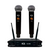 Microfone K-392M UHF Duplo Bastão - Kadosh - comprar online