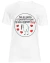 Camiseta con mensaje y dibujo de enamorados - tienda online