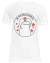 Camiseta con mensaje y dibujo de enamorados