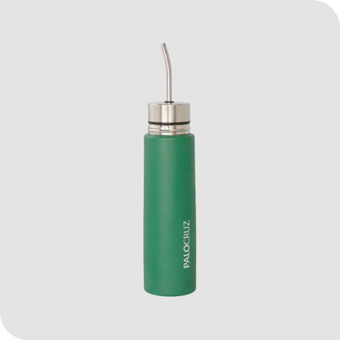 Mate autocebante y termo de acero 500ml pintado en internet