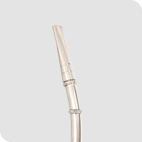 Bombillon liso de alpaca con anillo uruguayo - comprar online