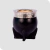 Mate imperial uruguayo de calabaza con virola de alpaca cincelado - comprar online