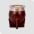 Mate imperial uruguayo de calabaza con virola de alpaca cincelado en internet