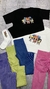 Combo Remeron POWERPUFF GIRLS + Calza Larga PUSH UP