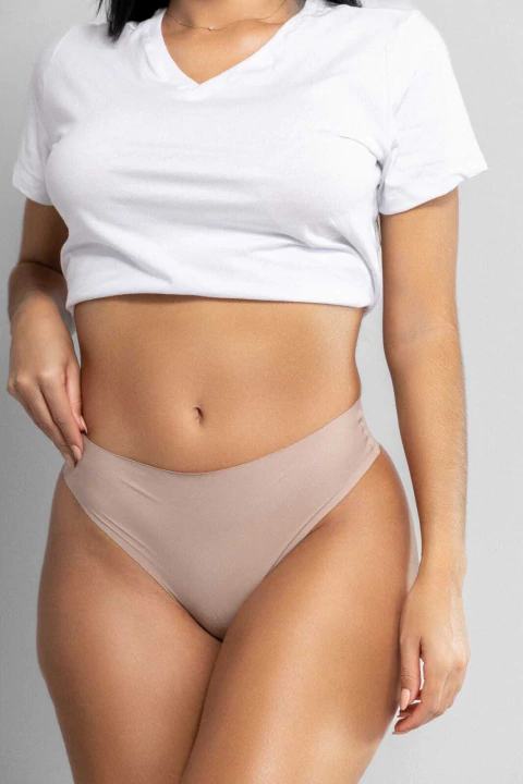 CALCINHA SEM COSTURA TULIPA