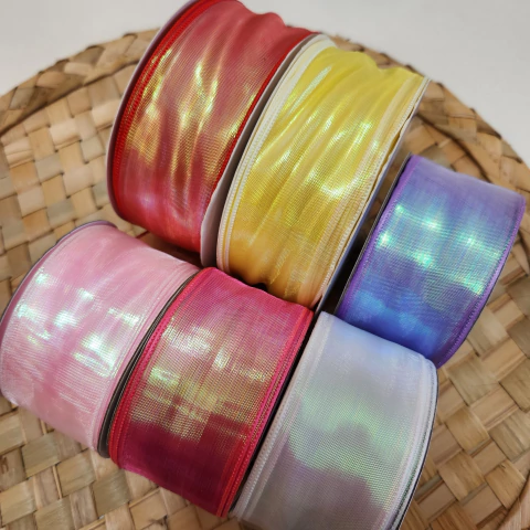 Fita Voal Holografica 38mm - comprar online