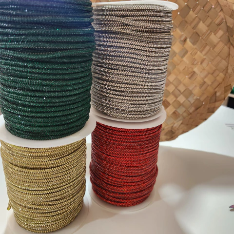 Tubo de Strass 4mm (1 metro) - comprar online