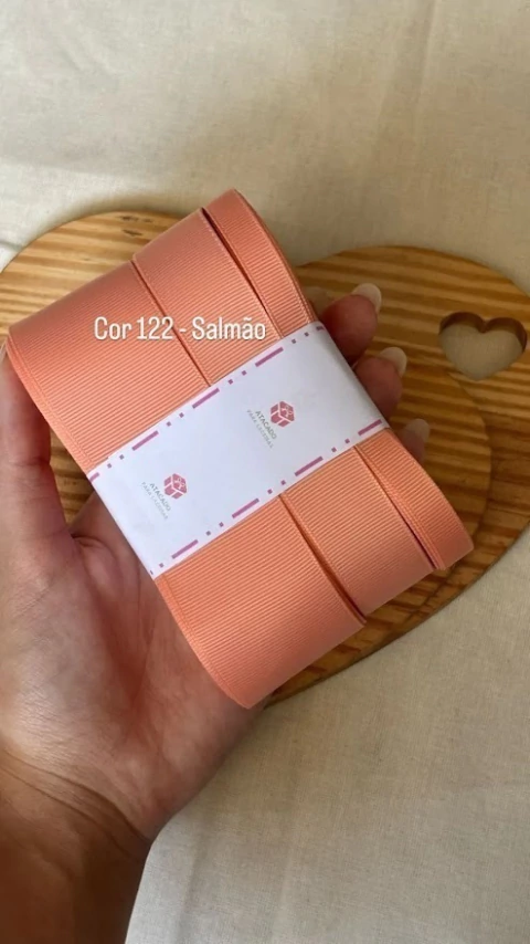 Fita de Gorgurão Sanding - Salmão 122 - comprar online